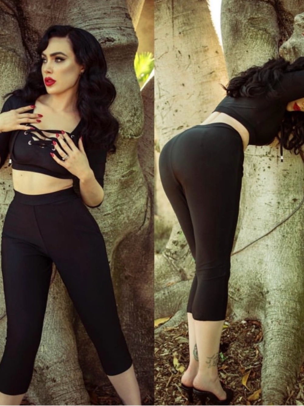 2X LFEN Lilith swim capri pants